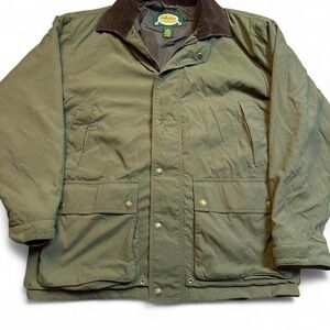 Cabela's‎ outdoor corduroy collar goretex parka jacket size large